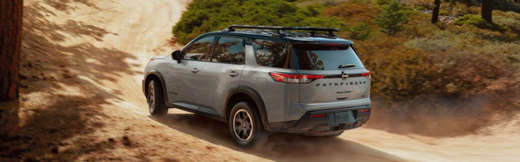 a 2025 Nissan Pathfinder offroad