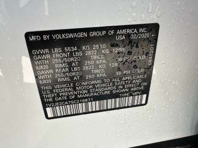 2025 Volkswagen Atlas Cross Sport 2.0T SE w/Technology