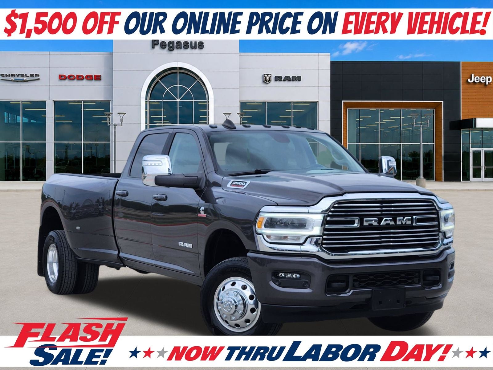 2024 RAM Ram 3500 Laramie Crew Cab 4x4 8' Box
