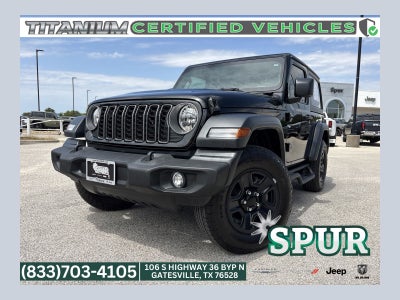 2026 Jeep Wrangler 2-Door Sport 4x4