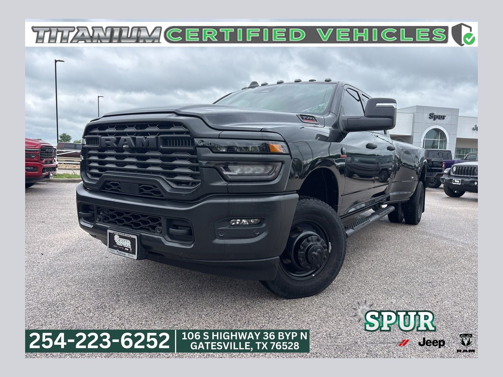 2025 RAM Ram 3500 Tradesman Crew Cab 4x4 8' Box