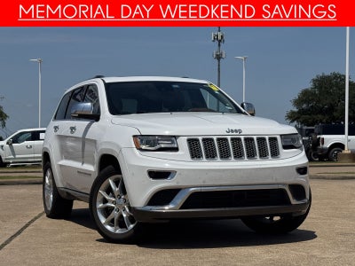 2016 Jeep Grand Cherokee Summit