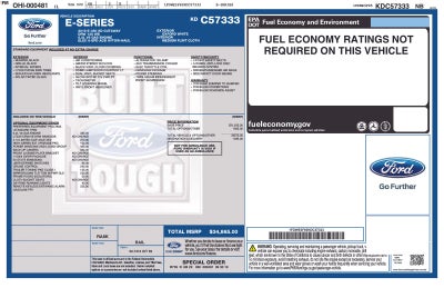 2019 Ford E-350SD Base Cutaway