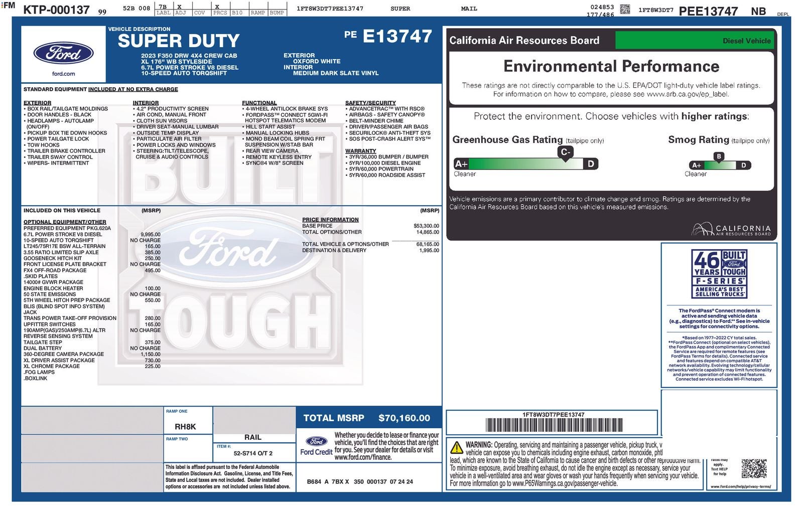 2023 Ford F-350SD XL DRW