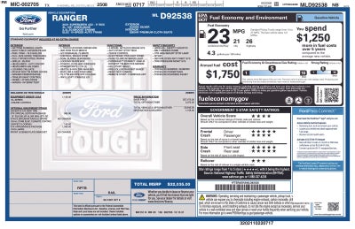 2021 Ford Ranger XL