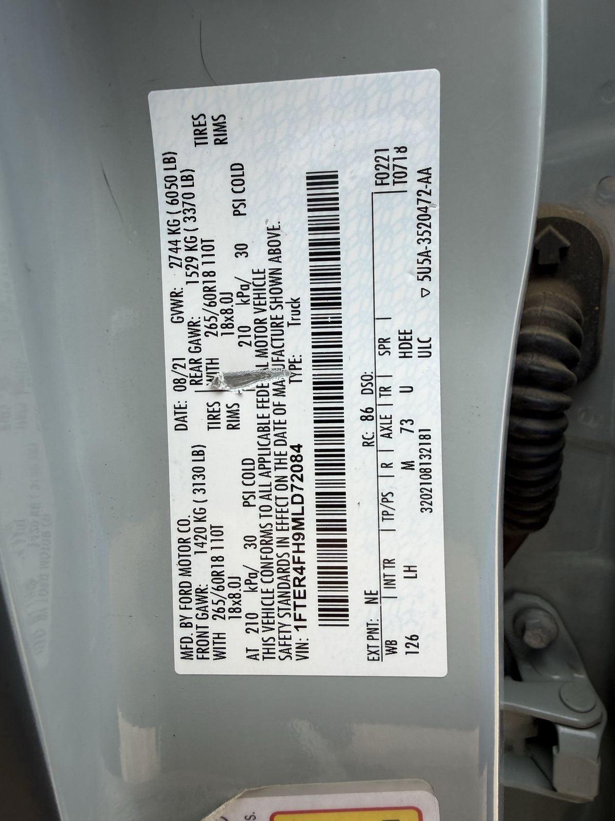 2021 Ford Ranger XLT Rocky Ridge