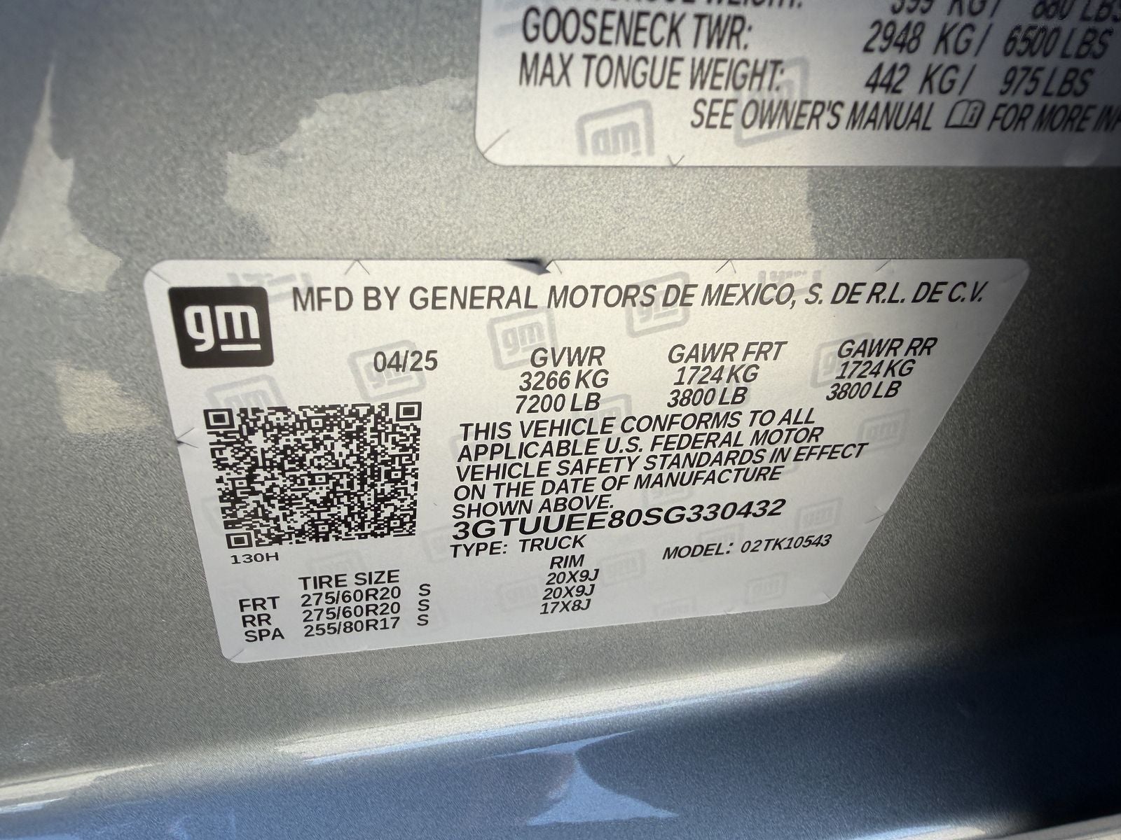 2025 GMC Sierra 1500 AT4