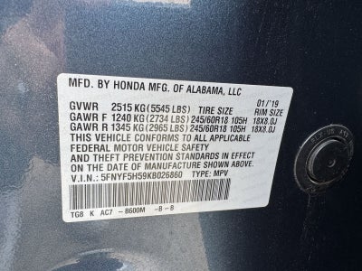 2019 Honda Pilot EX-L