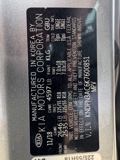 2019 Kia Sportage EX
