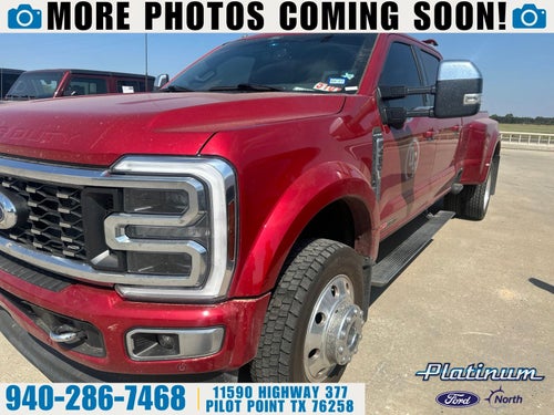 2024 Ford F-450SD Platinum DRW