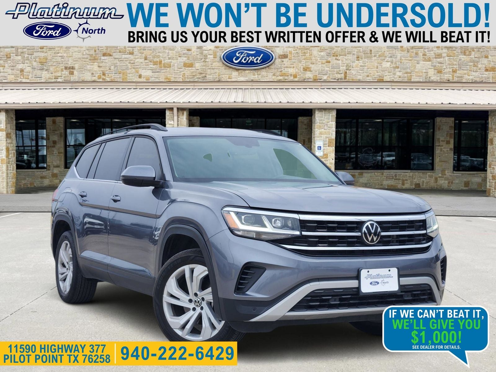 2023 Volkswagen Atlas 3.6L V6 SE w/Technology