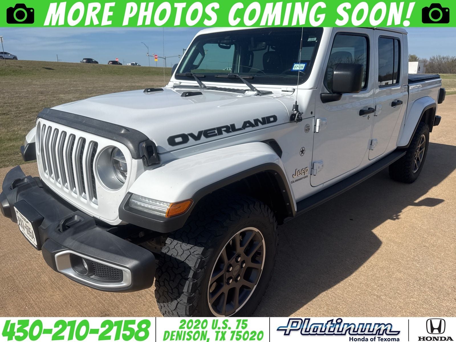2022 Jeep Gladiator Overland