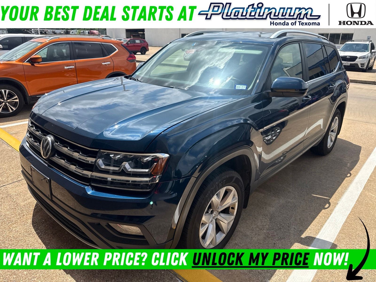 2018 Volkswagen Atlas 3.6L V6 SE w/Technology