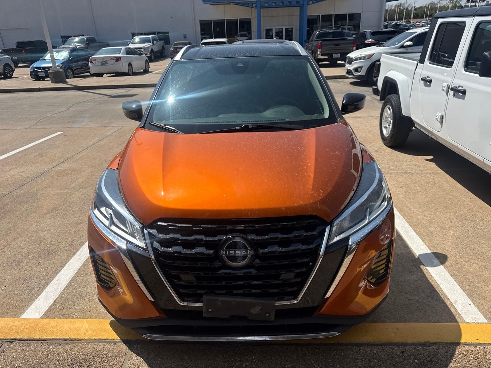 Used 2022 Nissan Kicks SV with VIN 3N1CP5CV3NL504147 for sale in Denison, TX