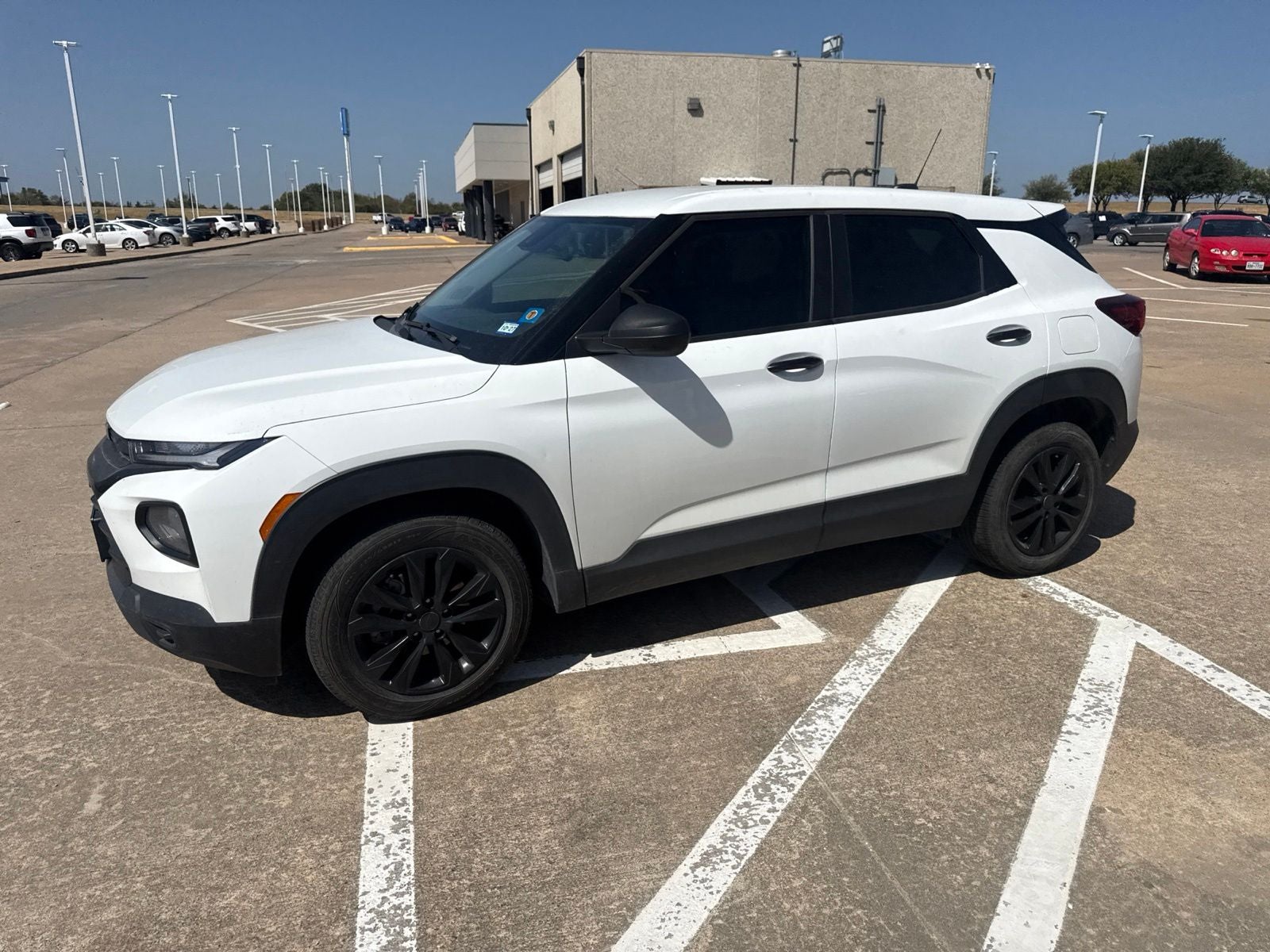Used 2023 Chevrolet TrailBlazer LS with VIN KL79MMS20PB013117 for sale in Denison, TX