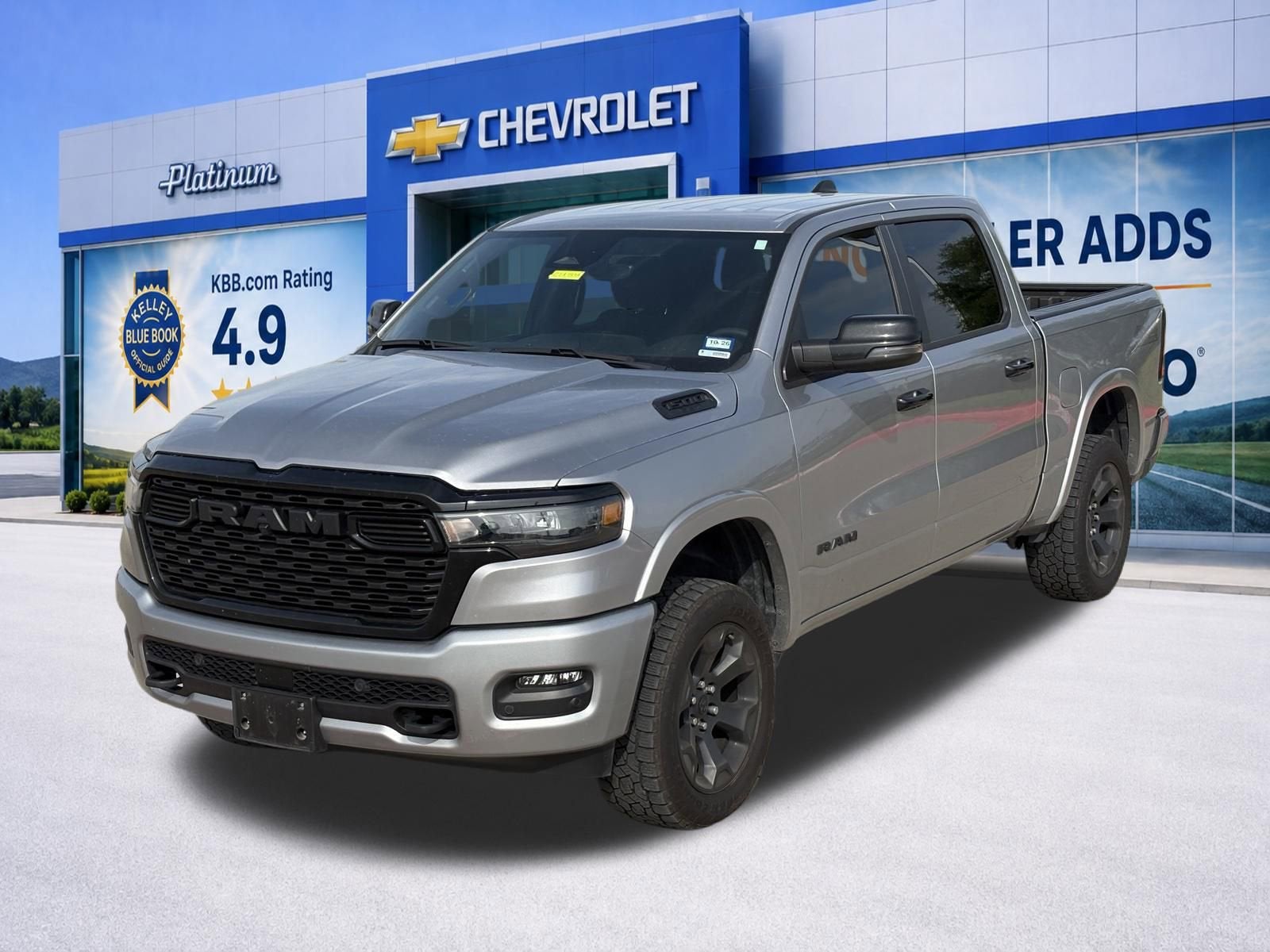 2025 RAM 1500 Lone Star Crew Cab 4x4 5'7" Box