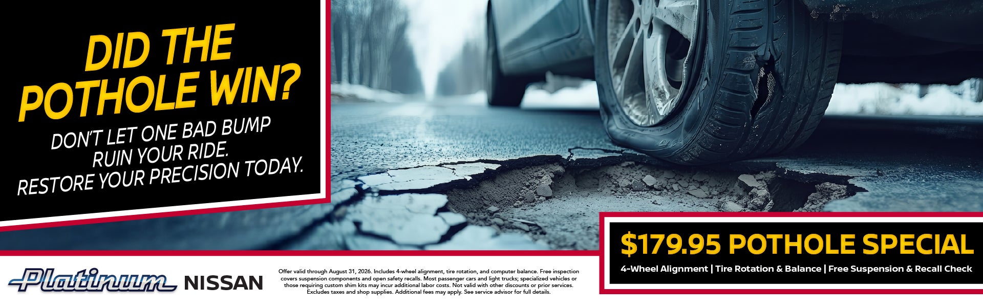 Pothole Special!